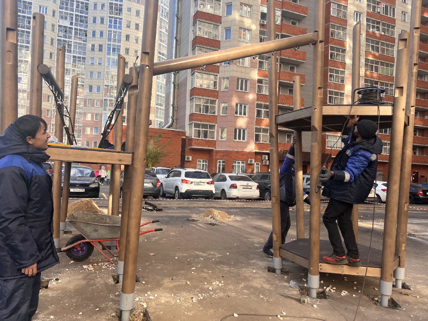 Балашиха, Подмосковье, модернизация детских игровых площадок, благоустройство дворовых территорий в балашихе,