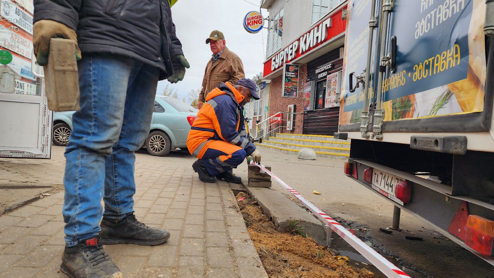 благоустройство, тротуар, пешеходная дорожка,