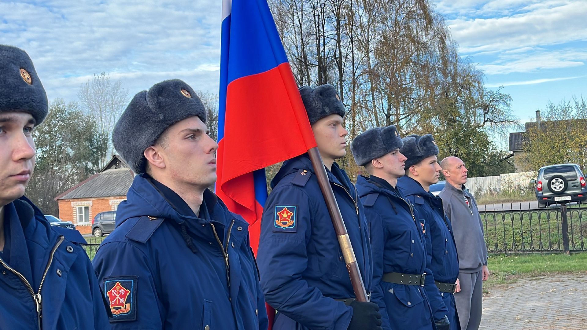 волоколамск, траурный митинг, братское захоронение, захоронение останков,