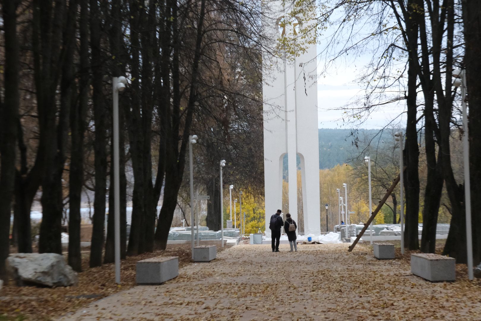 пущино, серпухов, благоустройство, 80 - летие победы,мемориал,