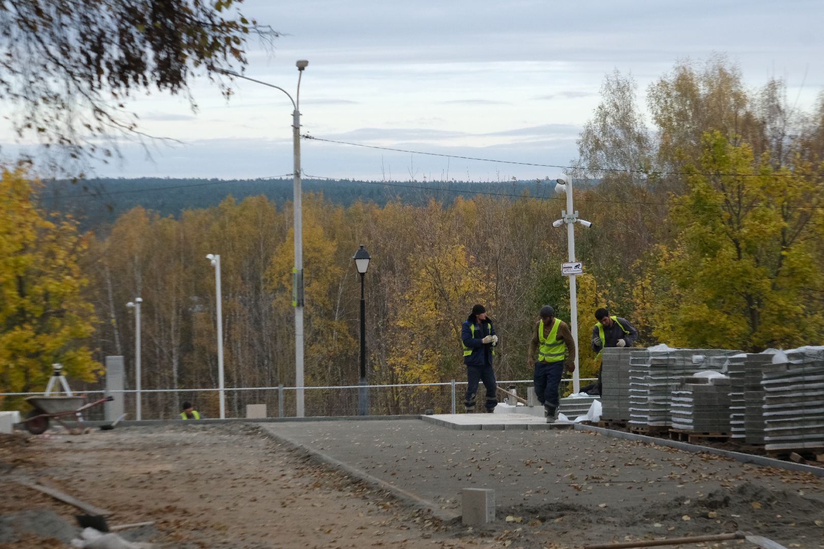 пущино, серпухов, благоустройство, 80 - летие победы,мемориал,