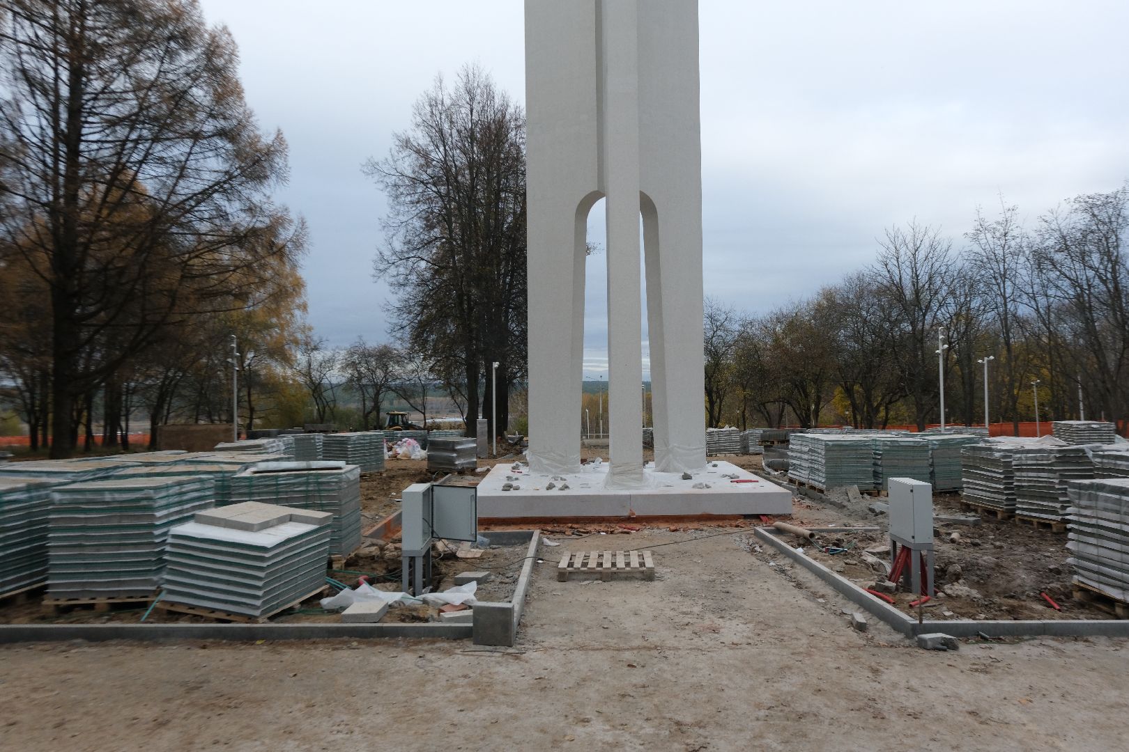 пущино, серпухов, благоустройство, 80 - летие победы,мемориал,