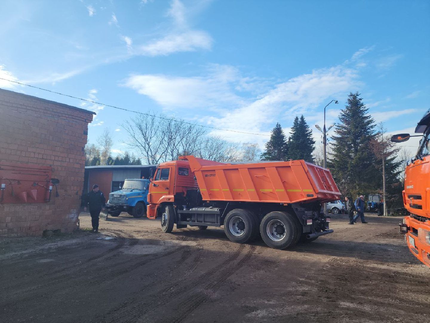 пущино, серпухов, подготовка к зиме, техника,