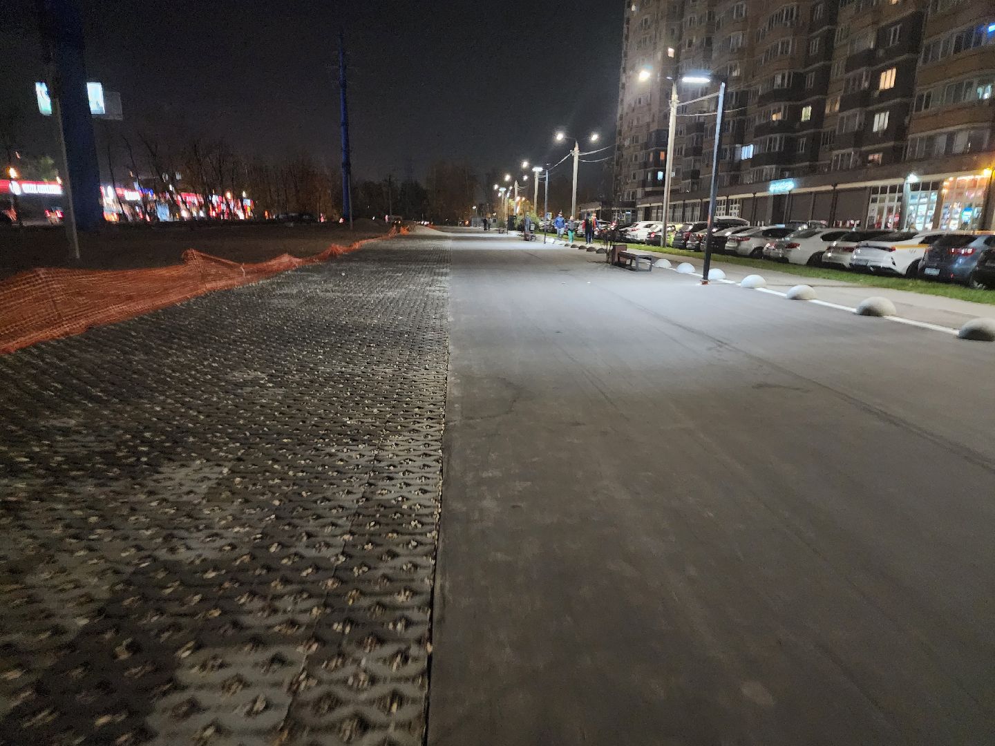 долгопрудный, новые водники, парковка,