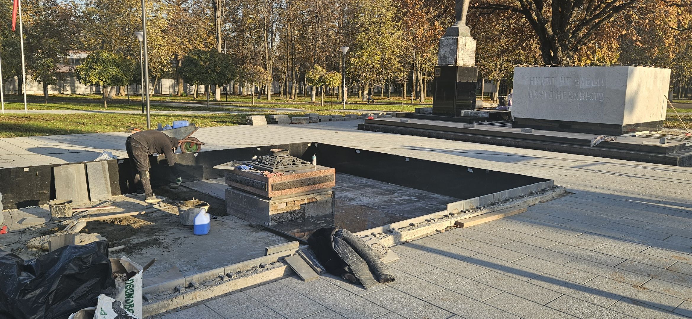 благоустройство, вечный огонь, Жуковский,