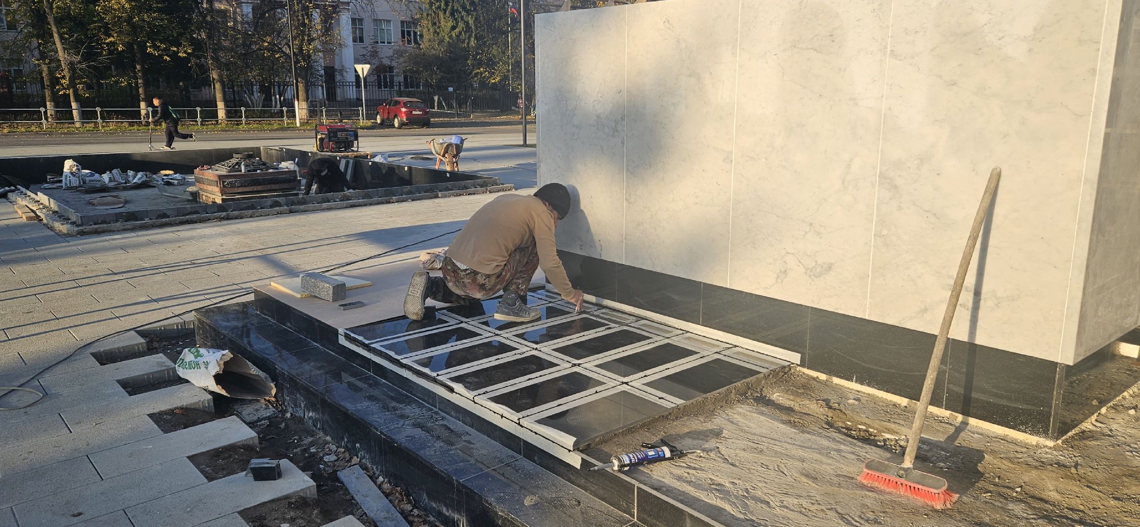 благоустройство, вечный огонь, Жуковский,