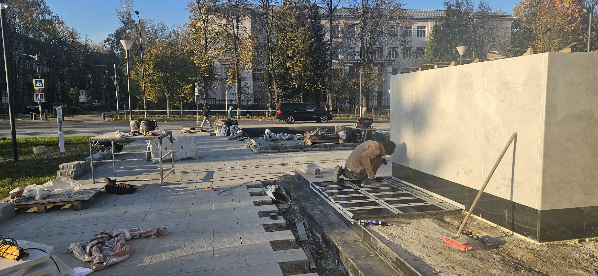 благоустройство, вечный огонь, Жуковский,