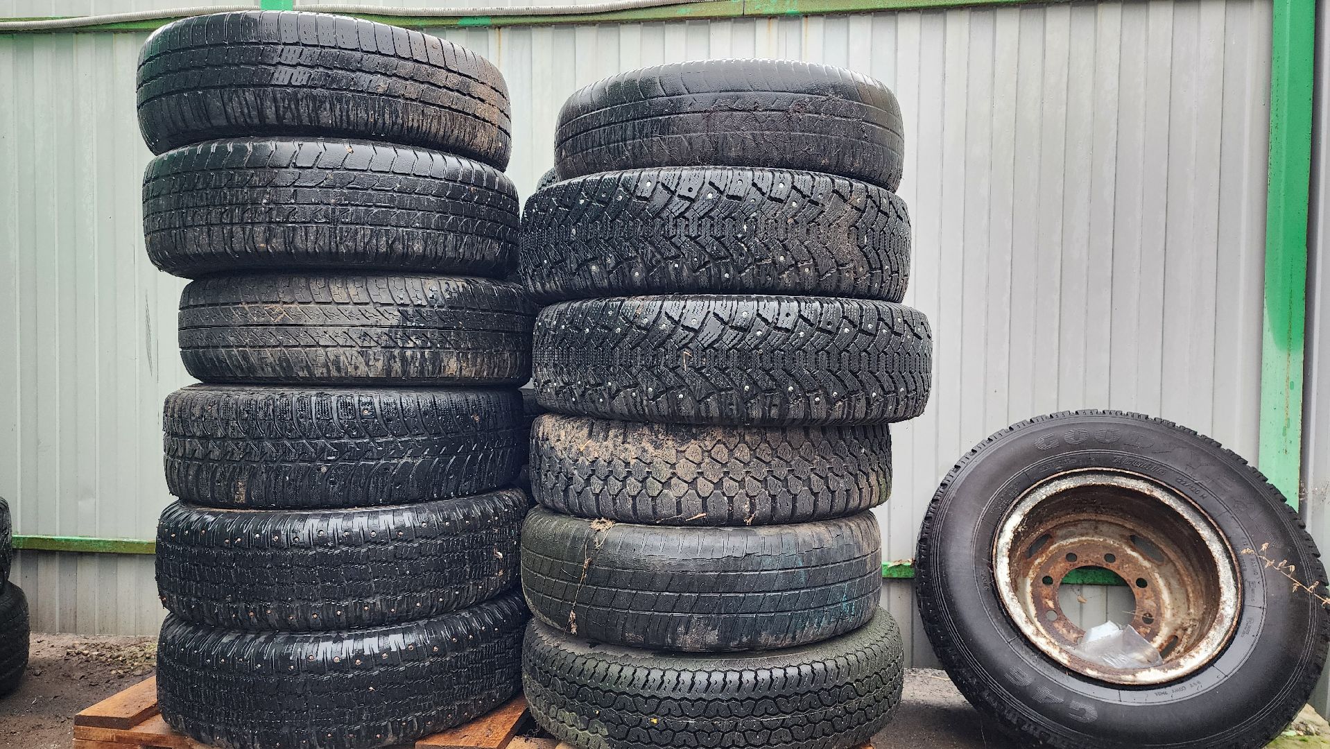 Мегабак, Сдай старые шины, экологическая акция, Обухово, Богородский городской округ,