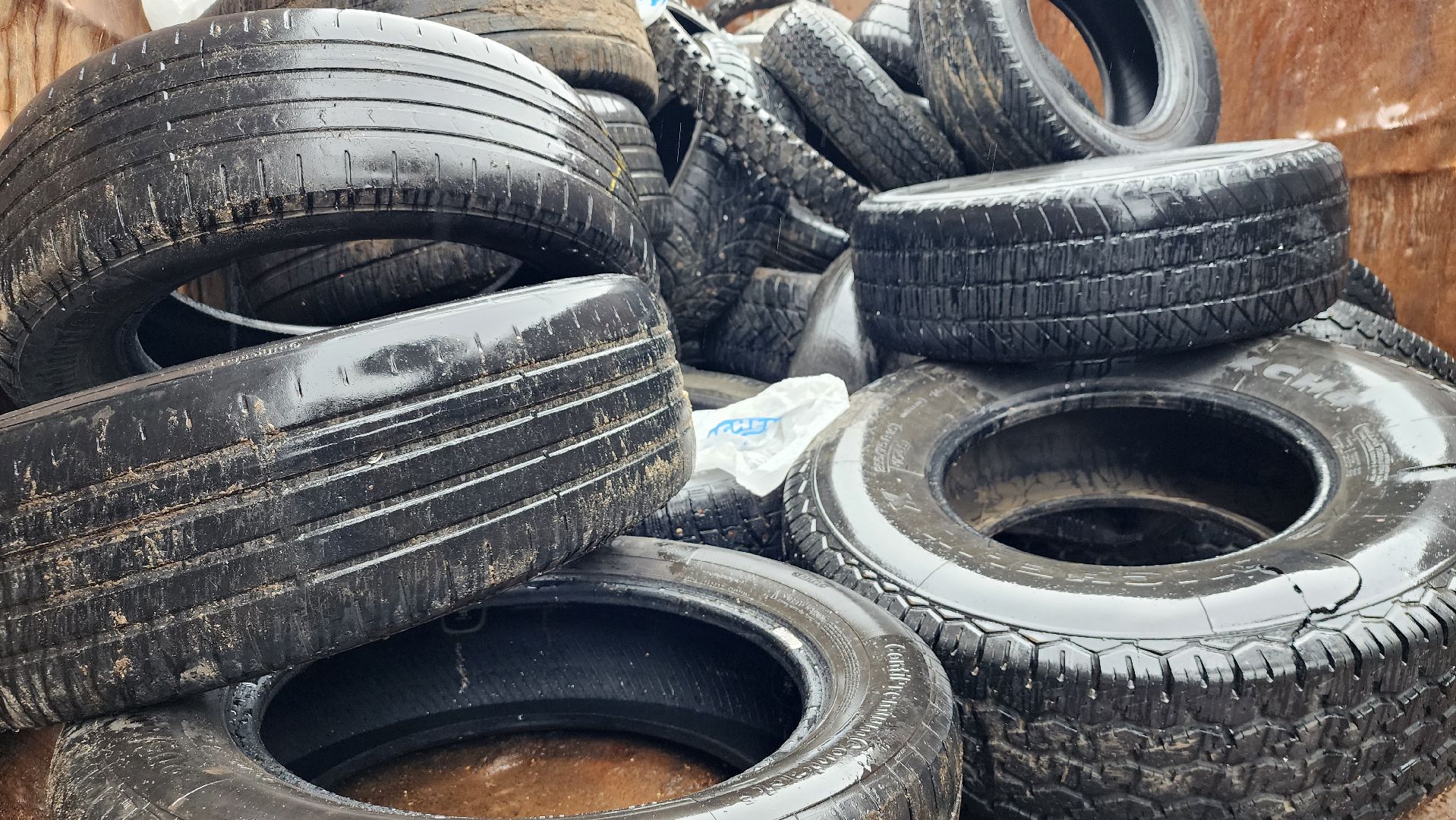 Мегабак, Сдай старые шины, экологическая акция, Обухово, Богородский городской округ,