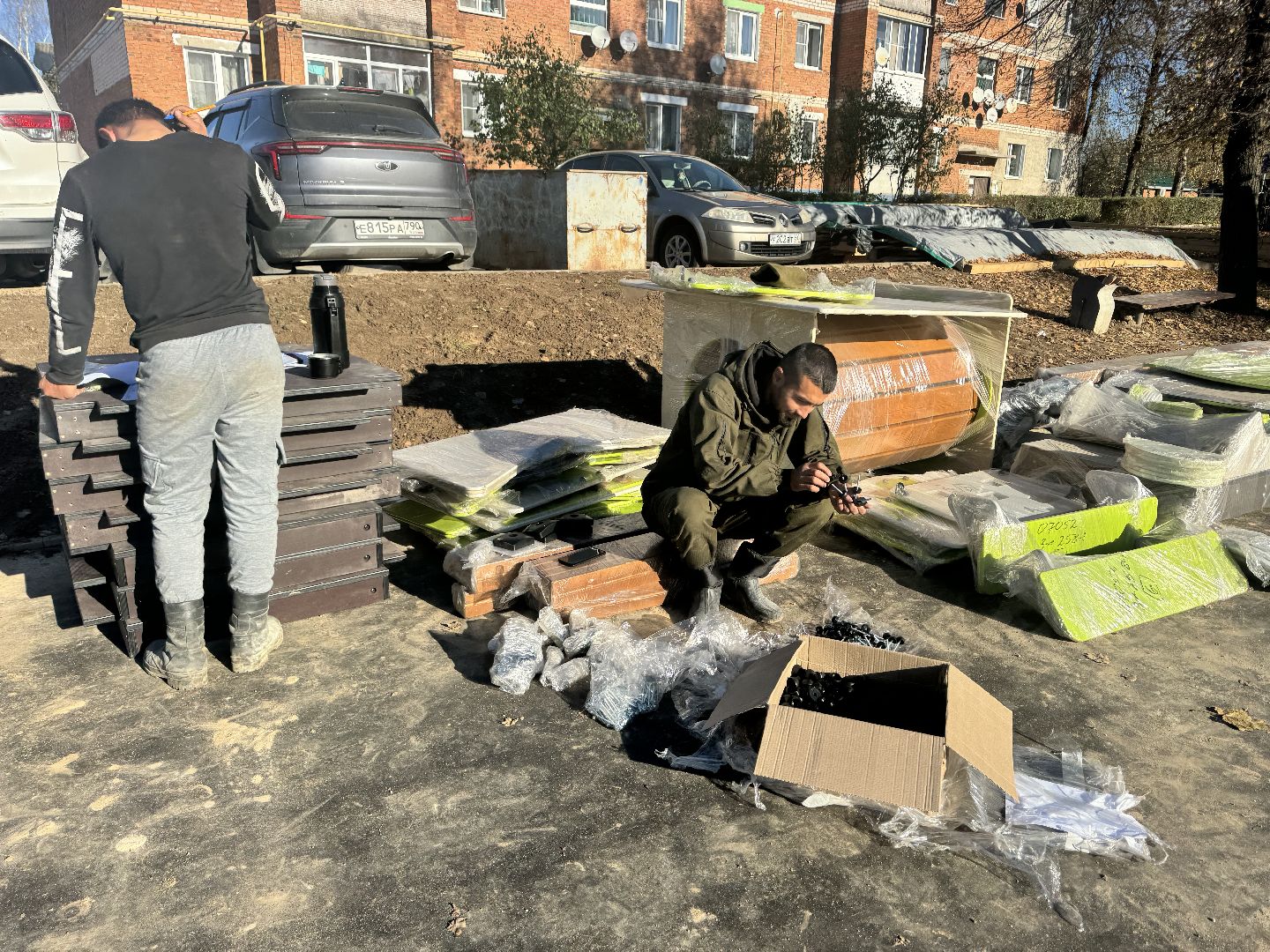 шаховская, детска игровая площадка, установка детской площадки,