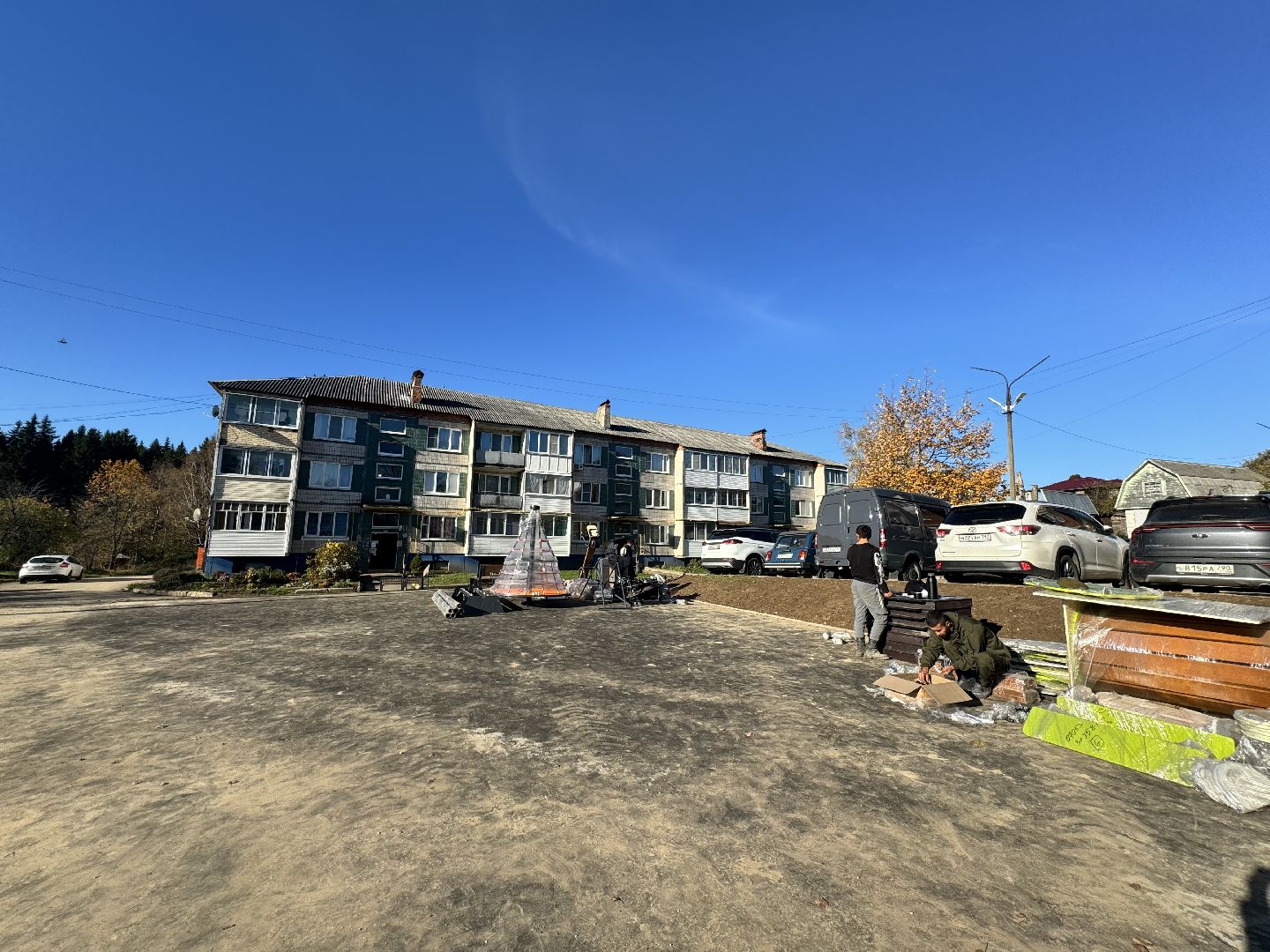 шаховская, детска игровая площадка, установка детской площадки,