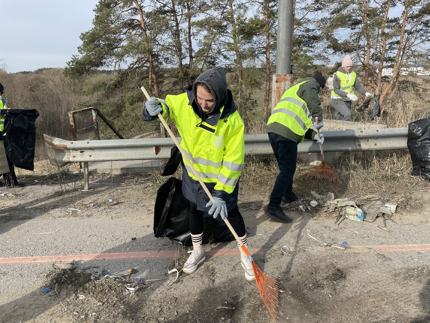 Дороги, Автодор, Одинцово, Субботник