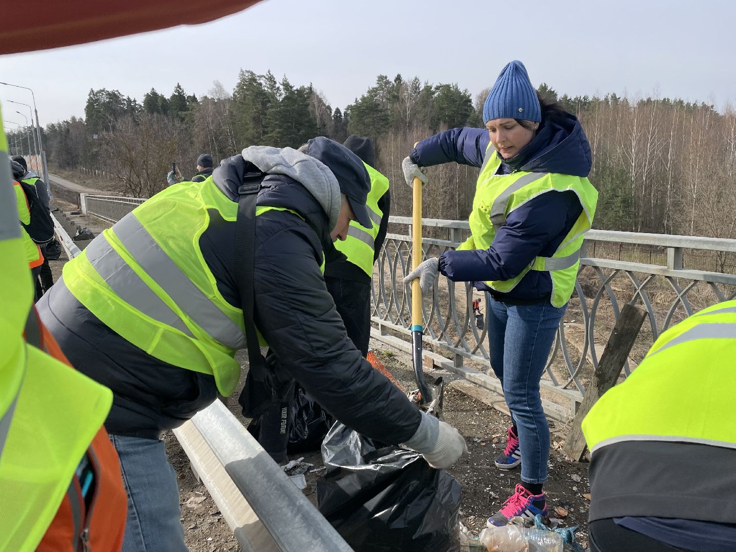 Дороги, Автодор, Одинцово, Субботник