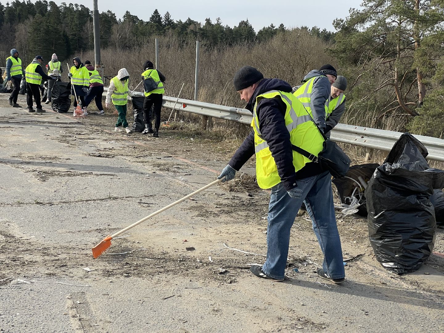 Дороги, Автодор, Одинцово, Субботник