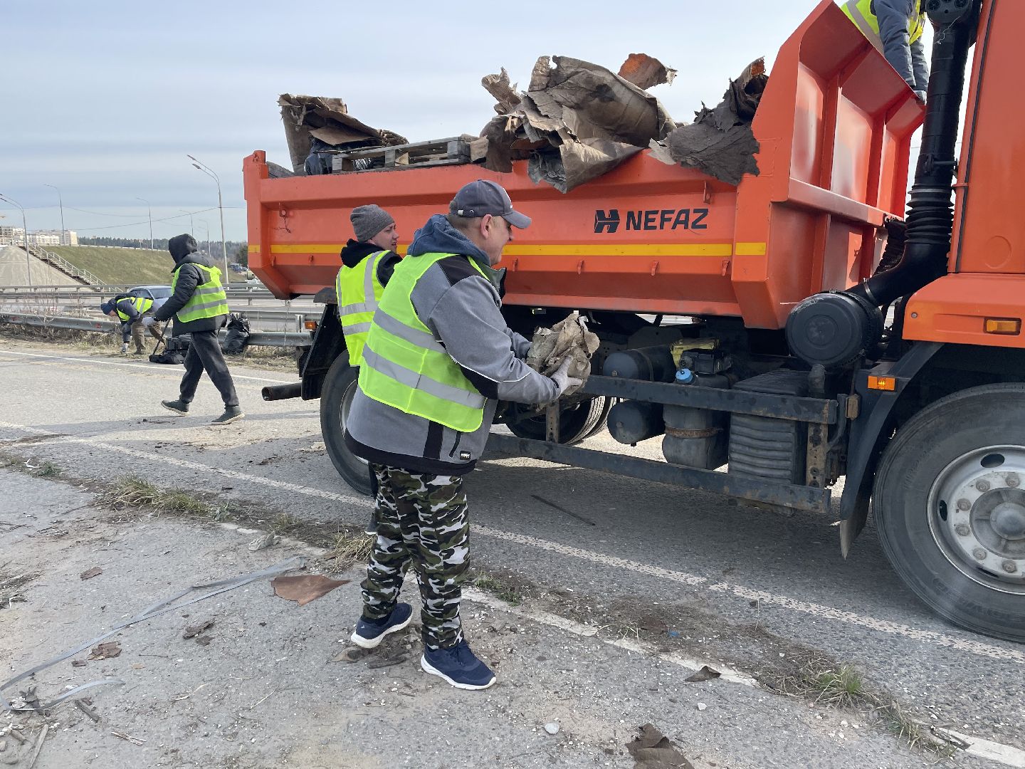 Дороги, Автодор, Одинцово, Субботник