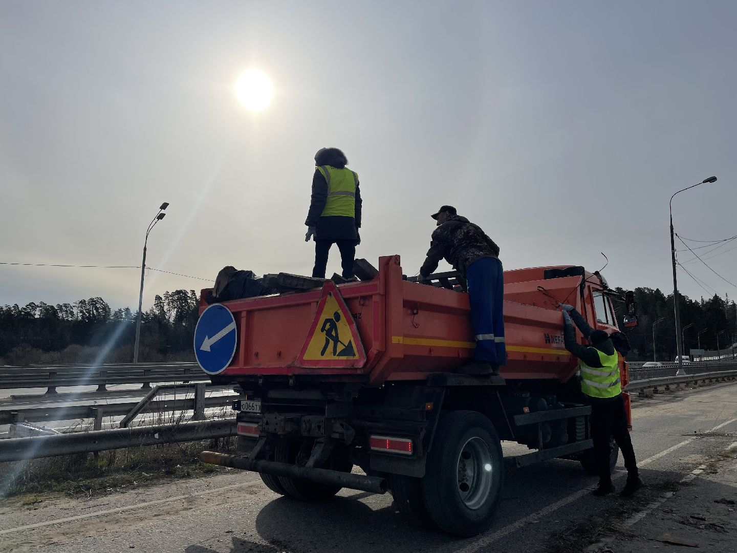 Дороги, Автодор, Одинцово, Субботник