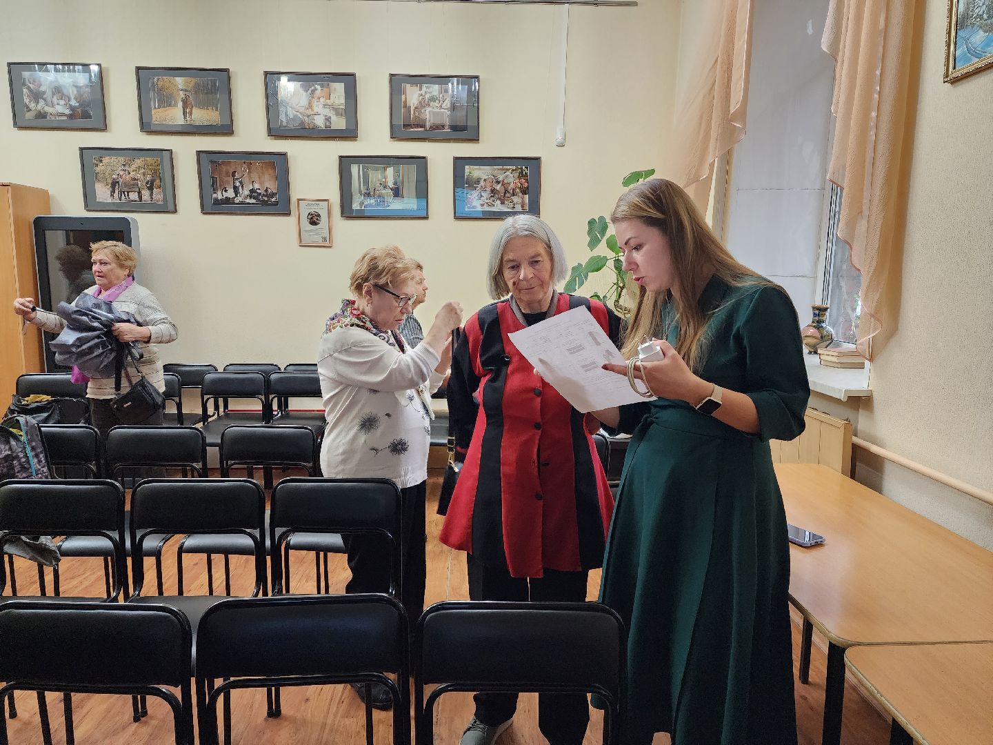 раменское, медицина, школа здоровья раменской больницы, занятие в раменской центральной библиотеке, профилактика остеопороза и йододефицита,