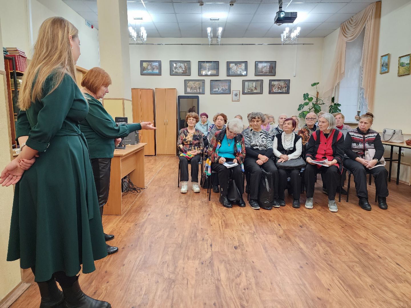 раменское, медицина, школа здоровья раменской больницы, занятие в раменской центральной библиотеке, профилактика остеопороза и йододефицита,