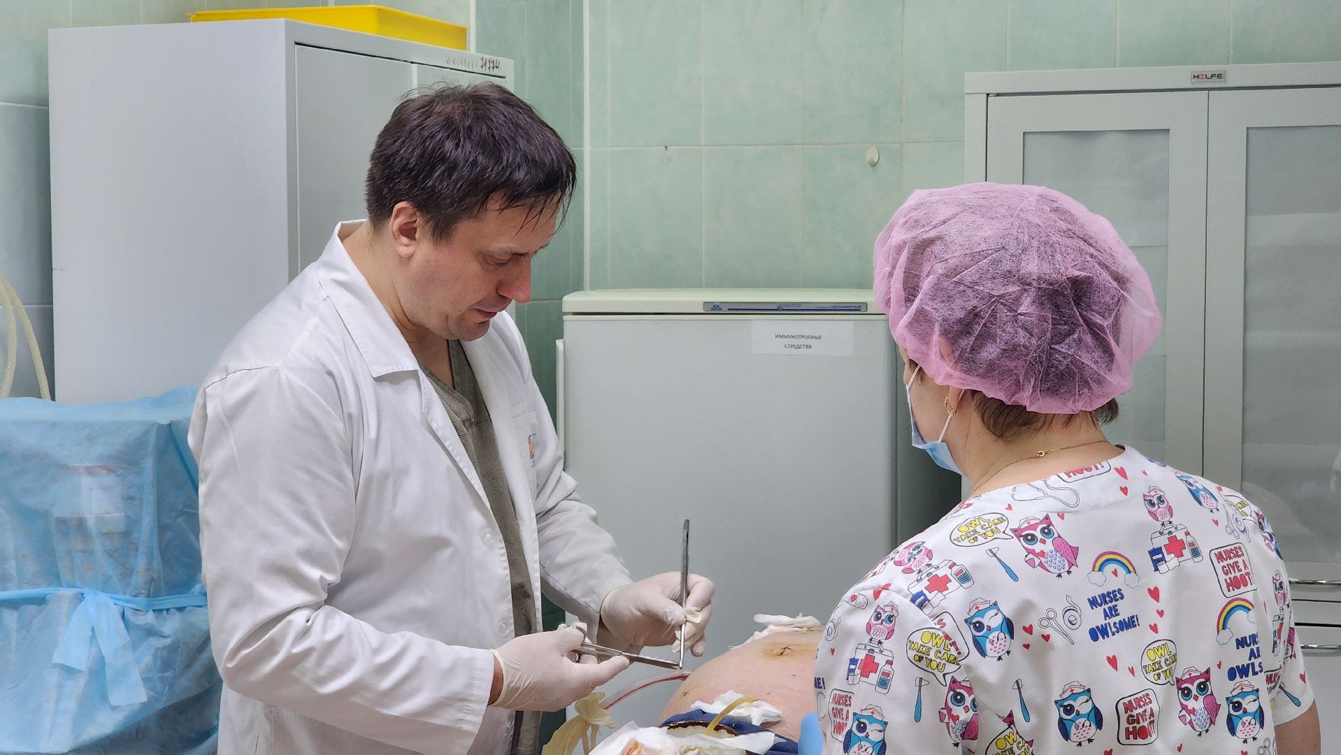 протвино, протвинская хирургия, симулятор лапароскопической операции, протвинская больница, медицина,