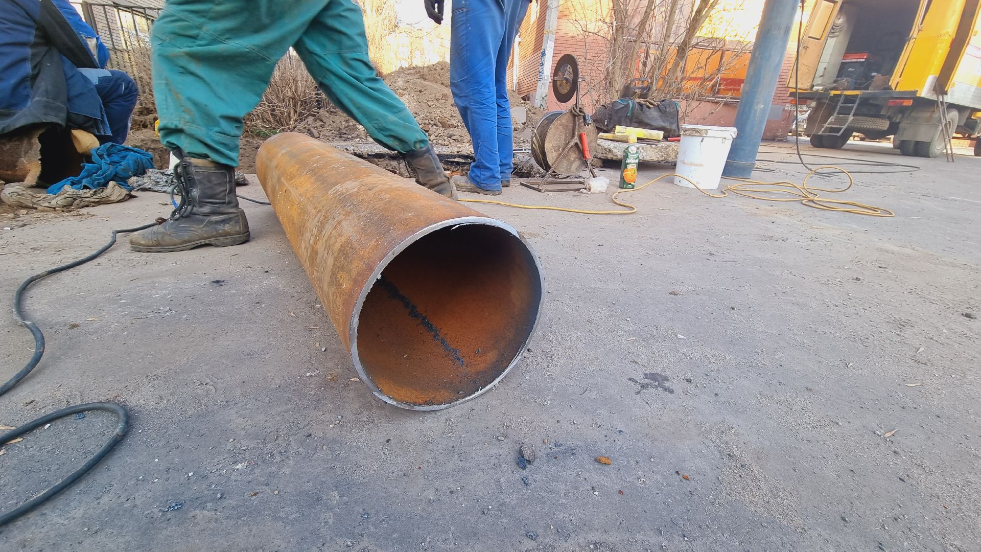 Подмосковье, Ивантеевка, теплосеть