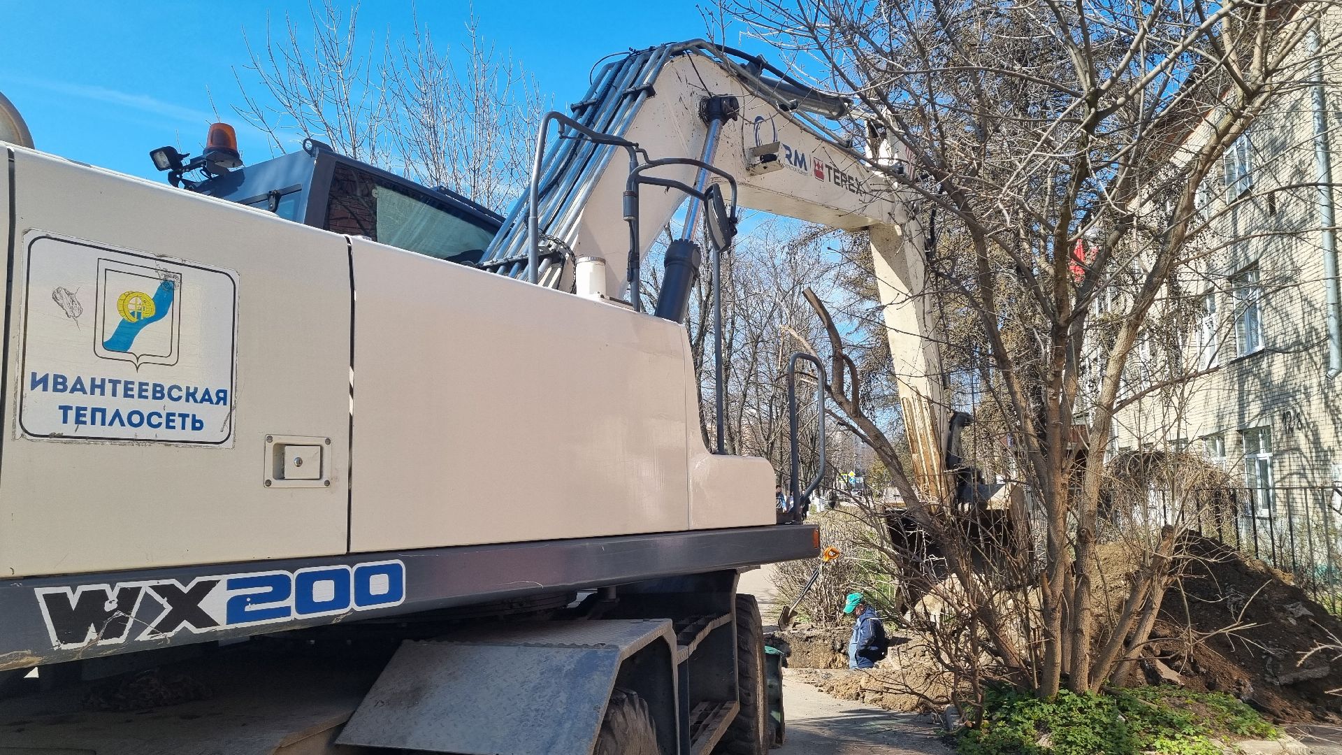 Подмосковье, Ивантеевка, теплосеть