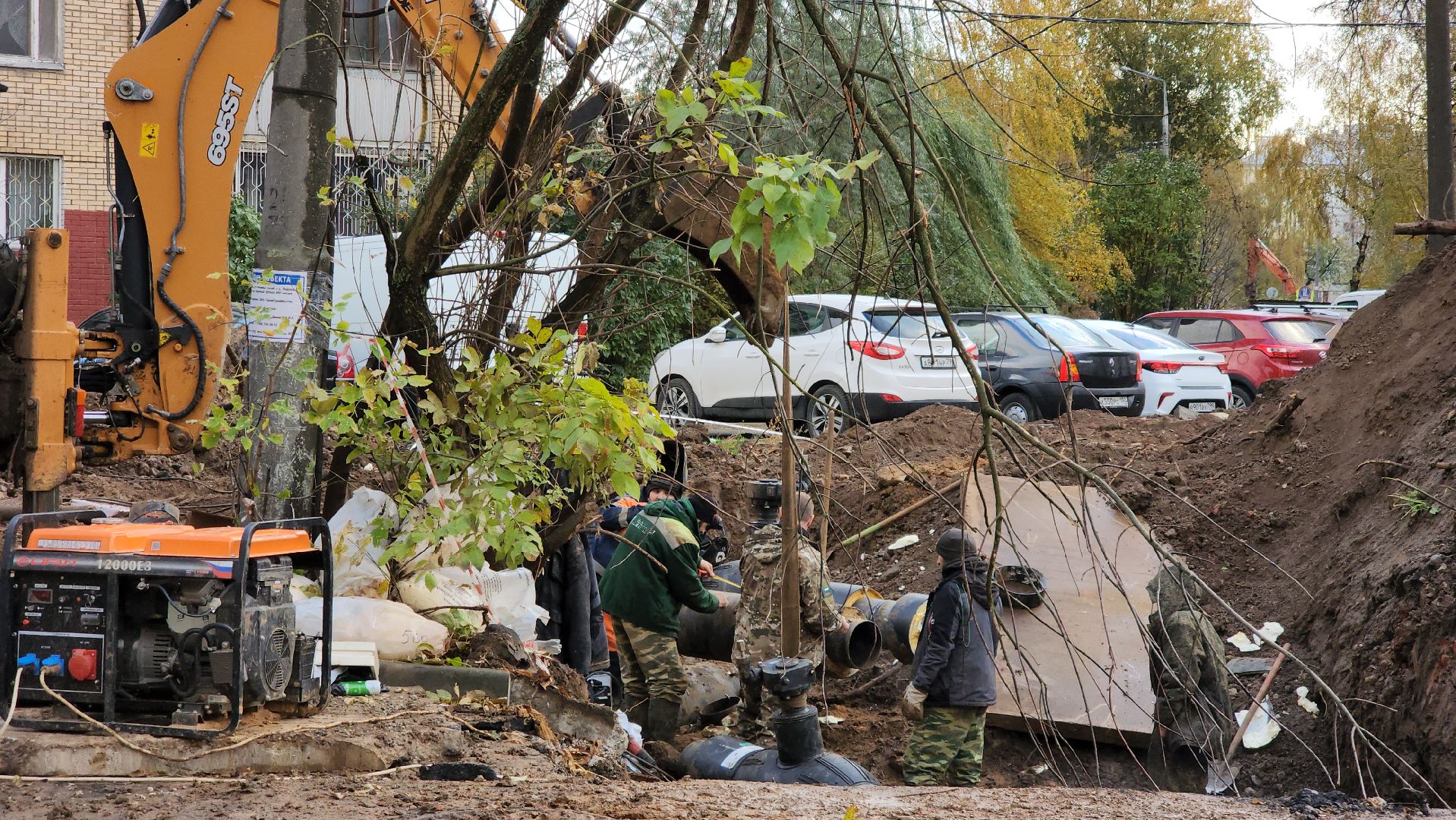 Подольск, Переврезка, Отопление, отопительный сезон 2024-2025,