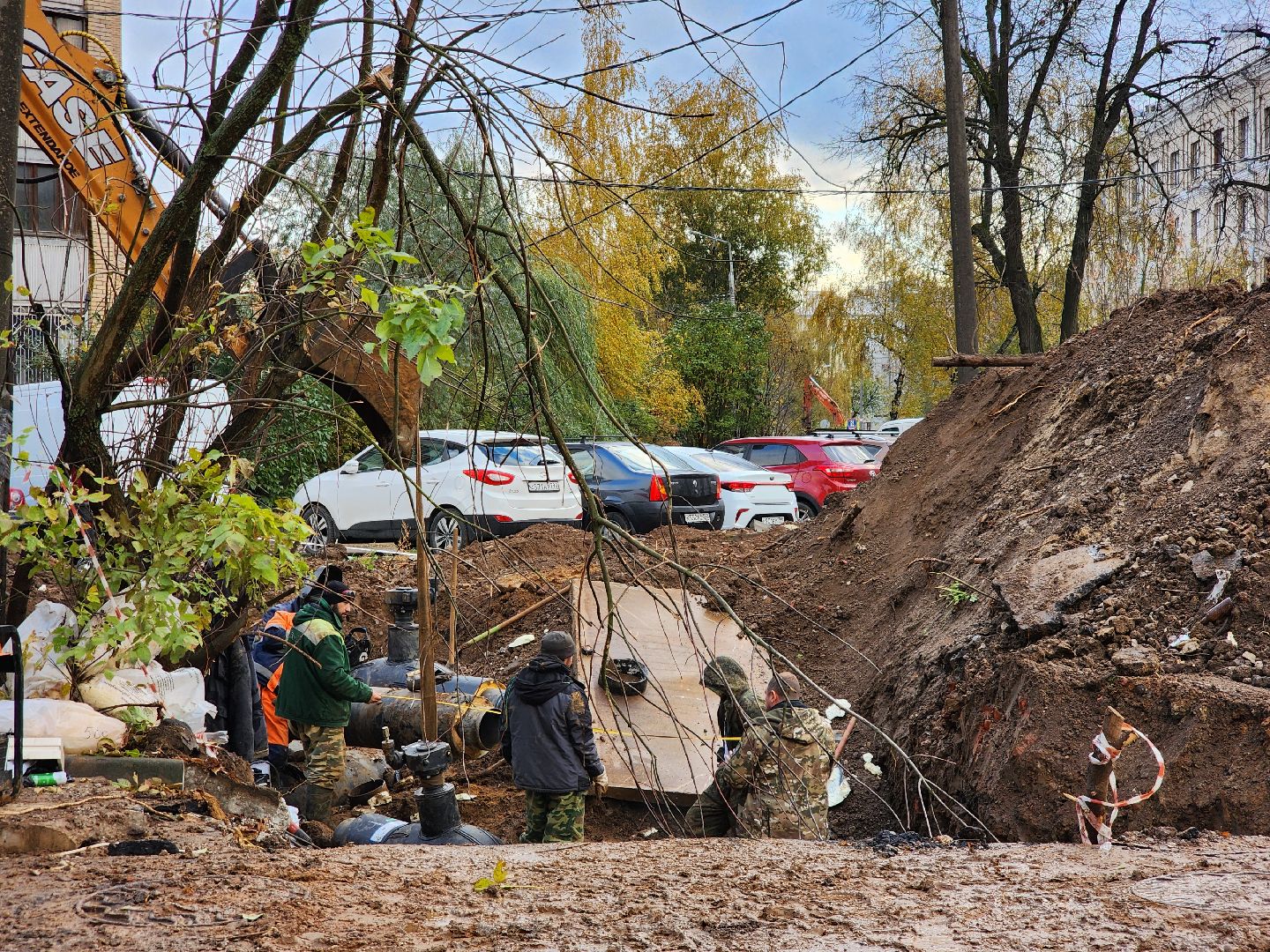 Подольск, Переврезка, Отопление, отопительный сезон 2024-2025,