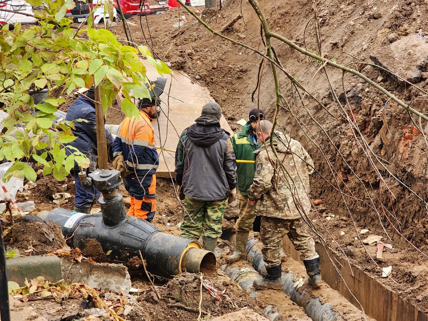 Подольск, Переврезка, Отопление, отопительный сезон 2024-2025,