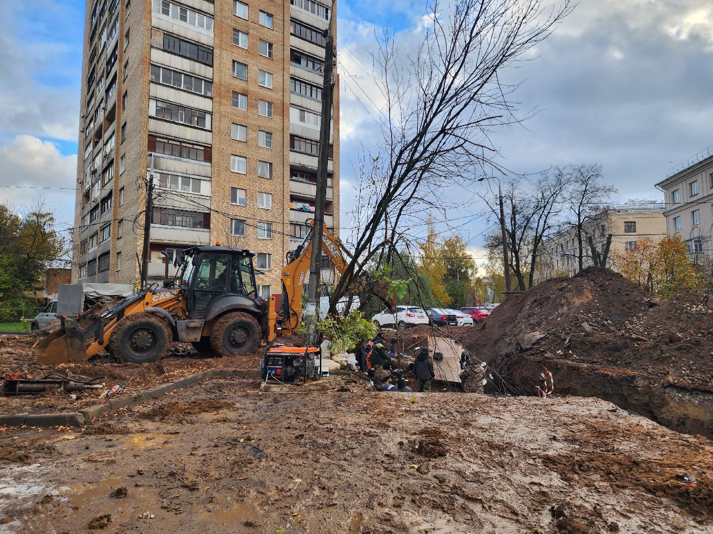 Подольск, Переврезка, Отопление, отопительный сезон 2024-2025,