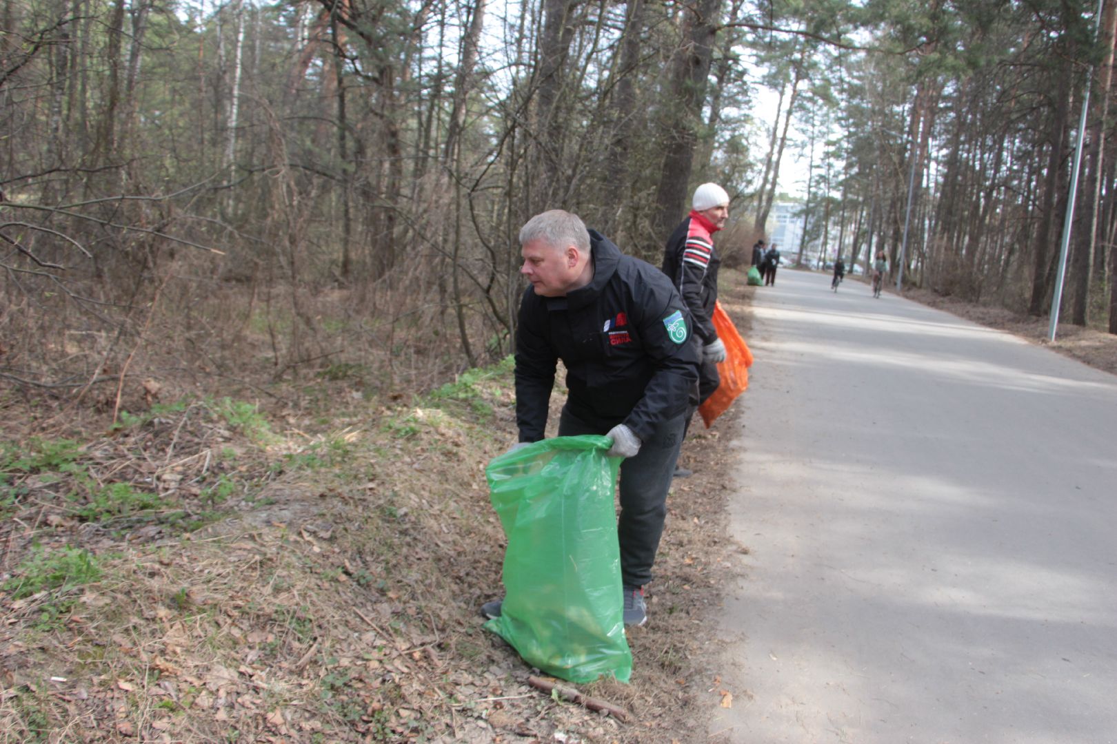 дети, субботник, весна, общество, карьер, Протвино