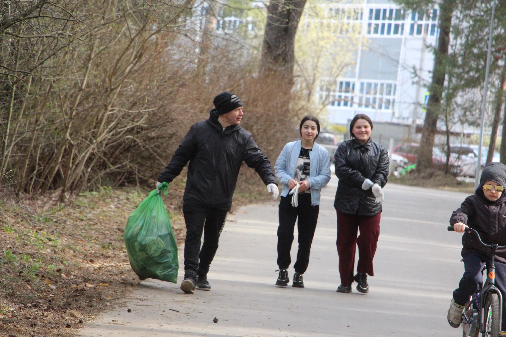 дети, субботник, весна, общество, карьер, Протвино