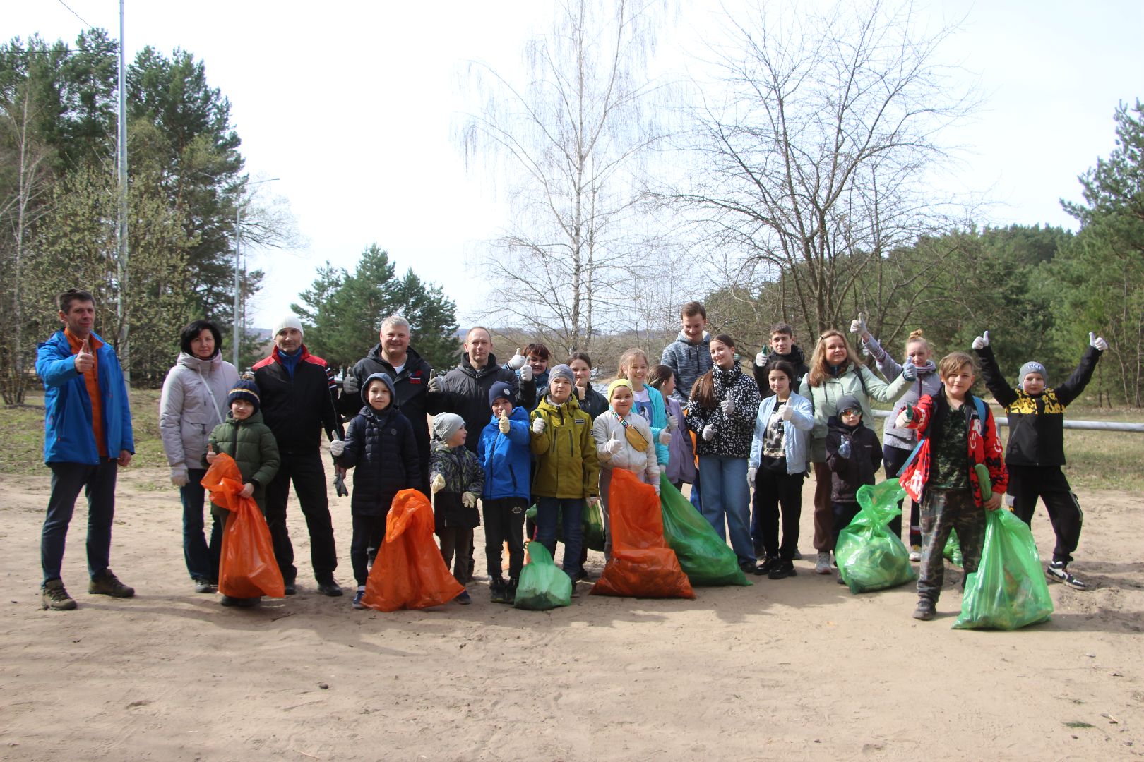 дети, субботник, весна, общество, карьер, Протвино