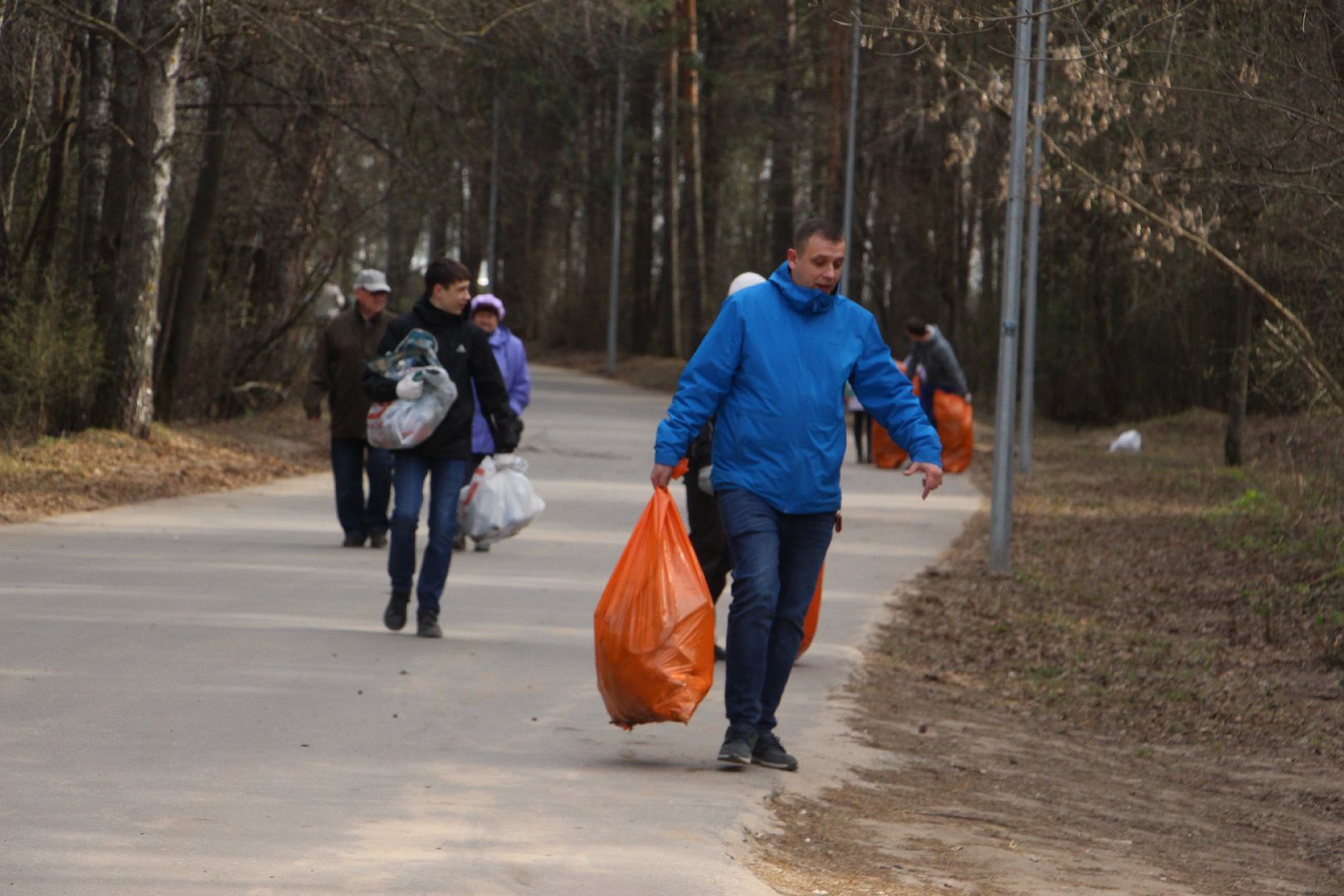дети, субботник, весна, общество, карьер, Протвино
