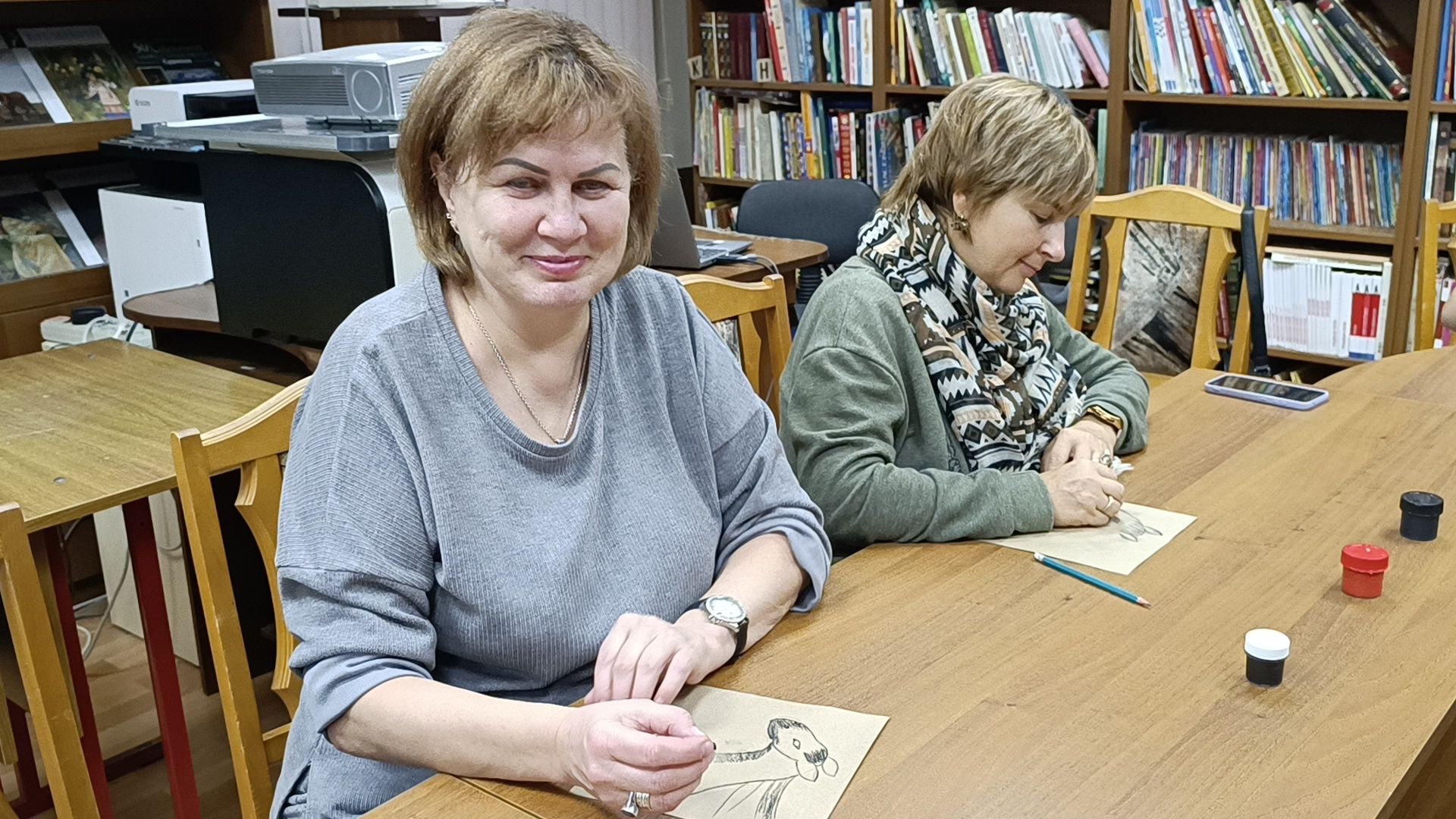 мастер-класс, живопись, лобня,