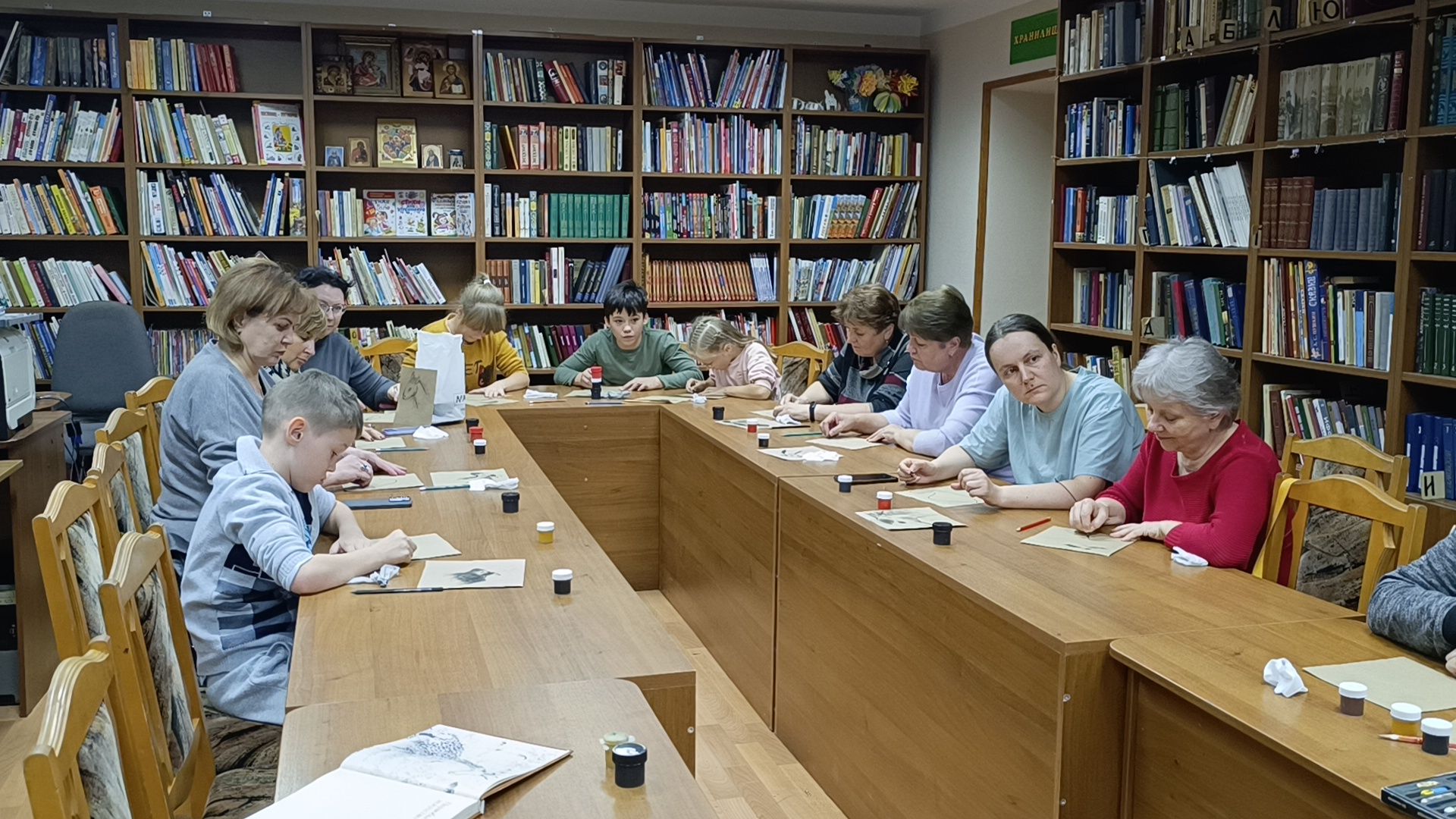 мастер-класс, живопись, лобня,