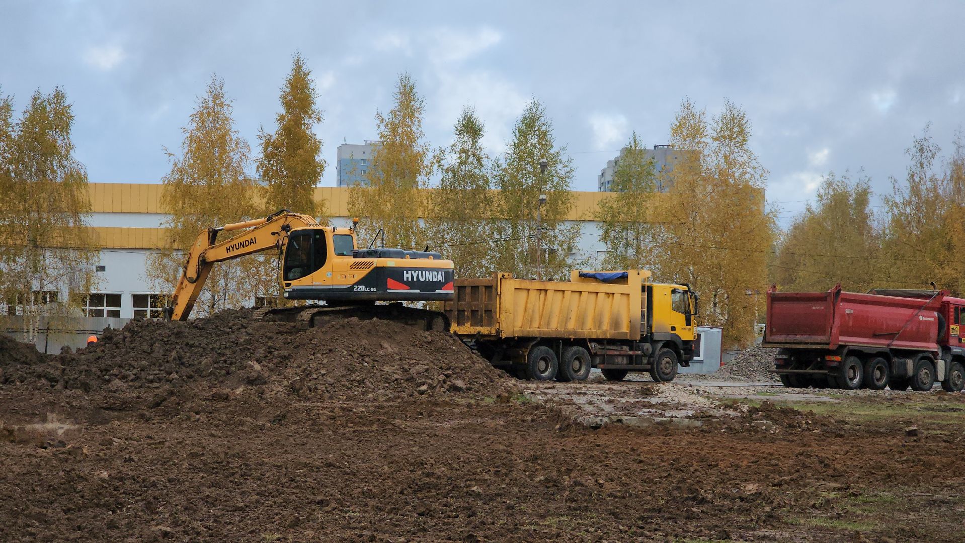 котлован, Лобня, бассейн, Фок,