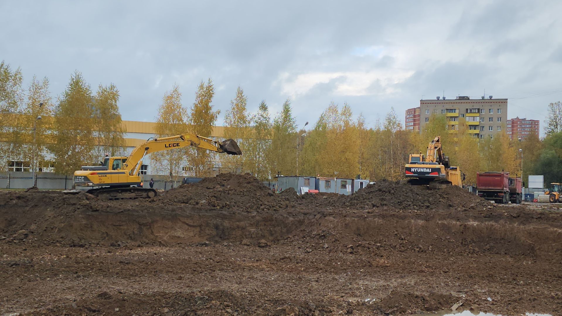 котлован, Лобня, бассейн, Фок,