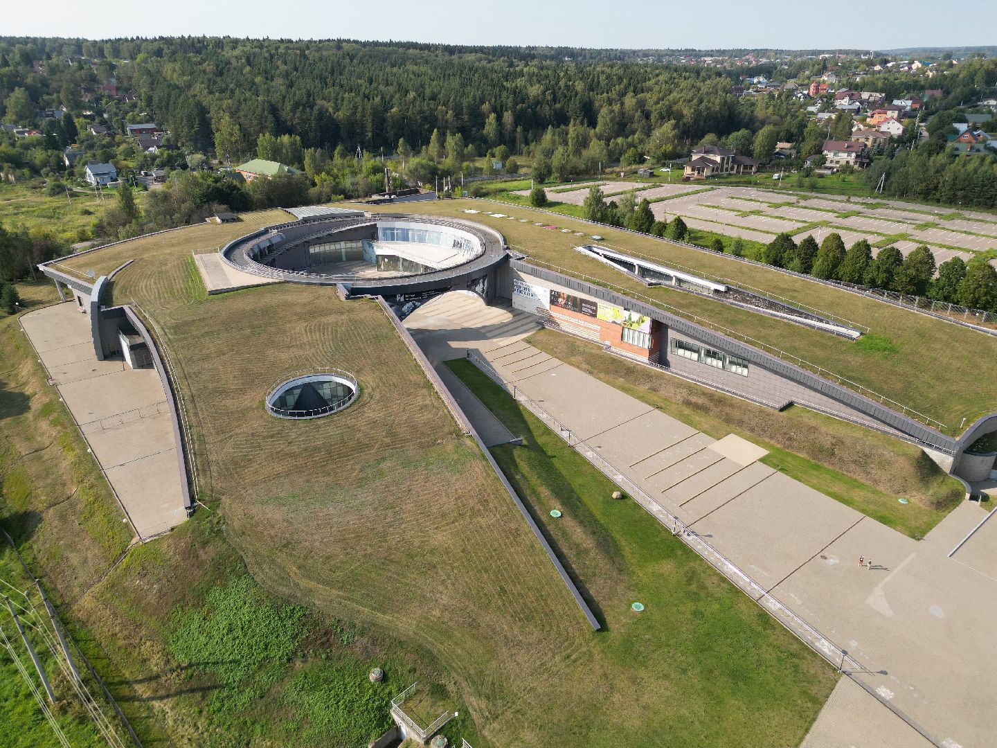 видео с коптера, истра, музей, культура,