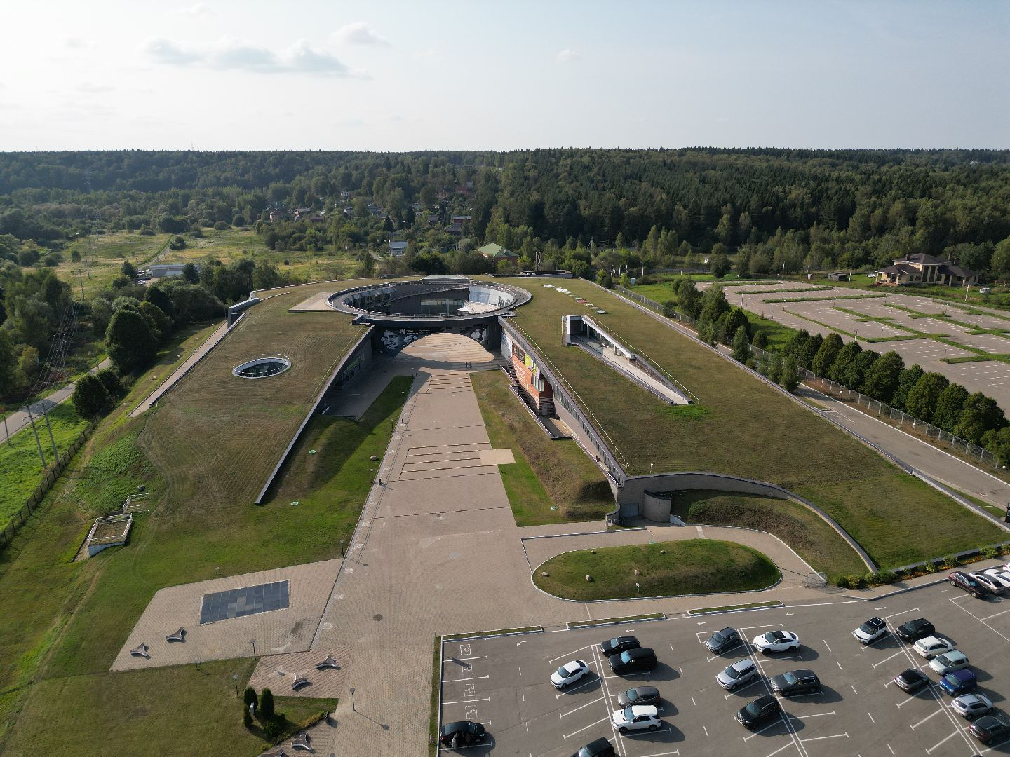 видео с коптера, истра, музей, культура,