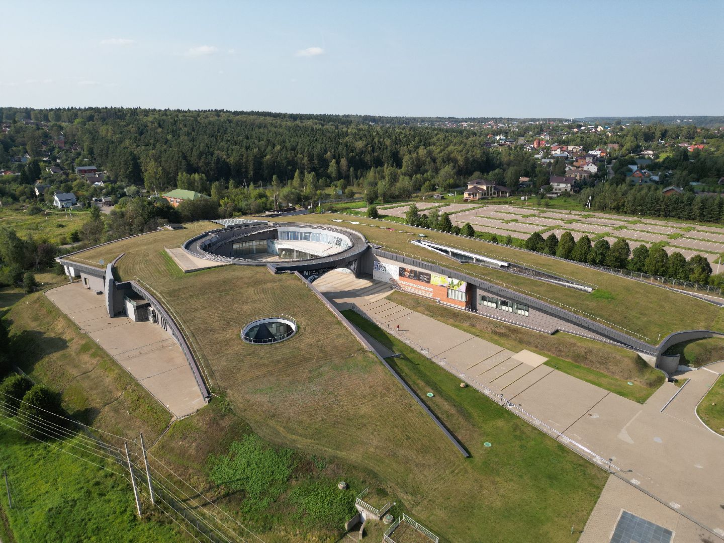 видео с коптера, истра, музей, культура,