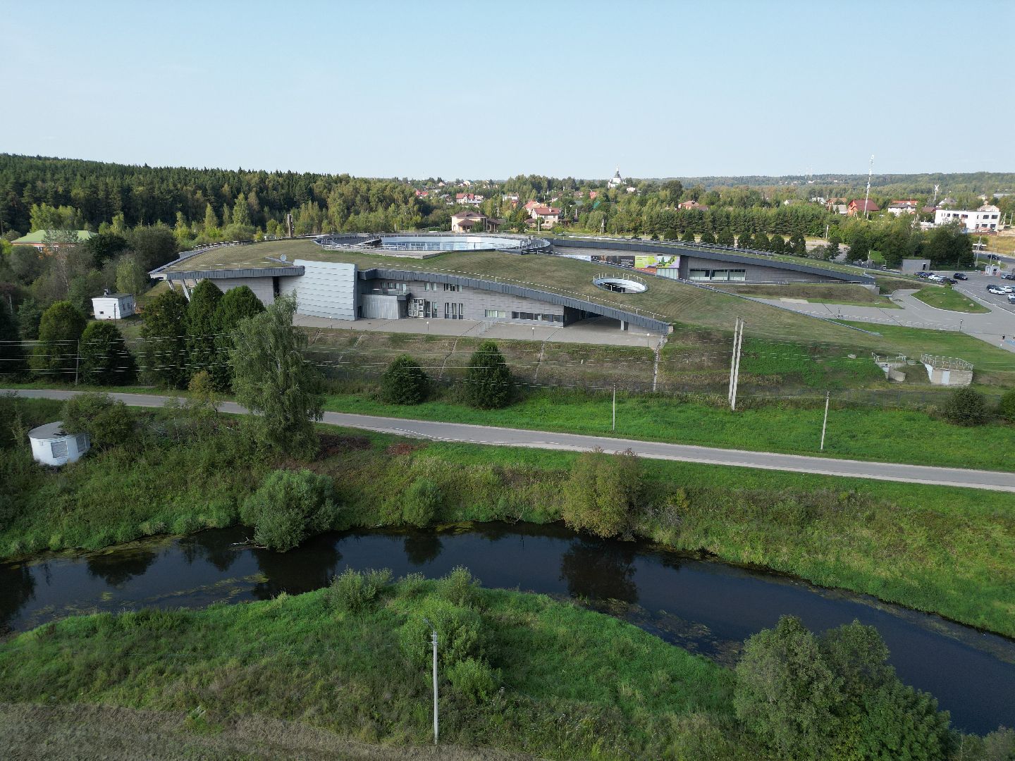 видео с коптера, истра, музей, культура,