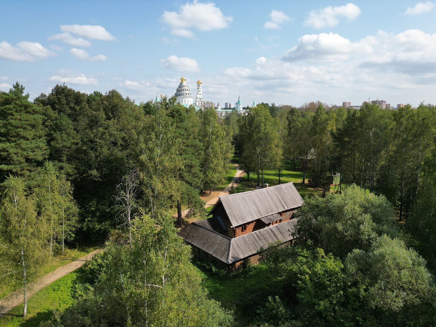 видео с коптера, истра, музей, культура,