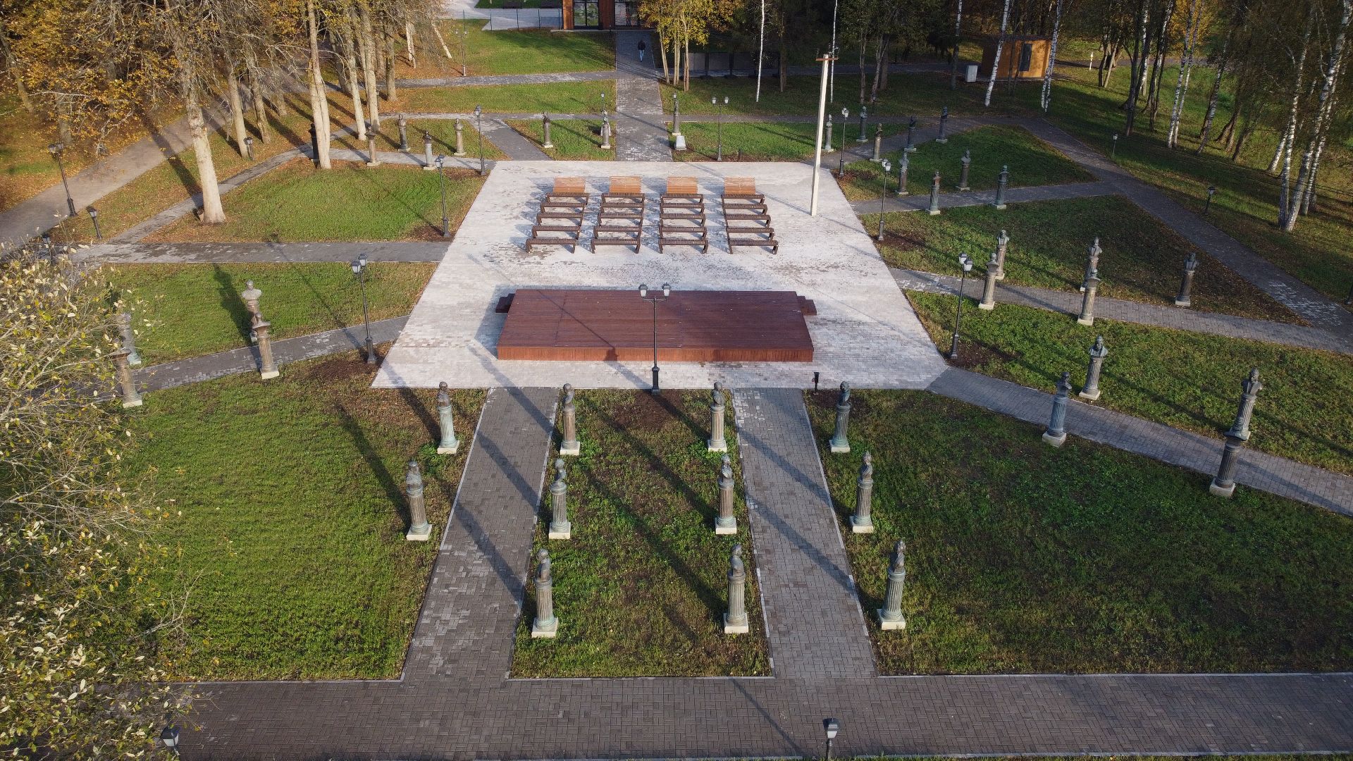 видео с коптера, солнечногорск, культура, реставрация, усадьба,