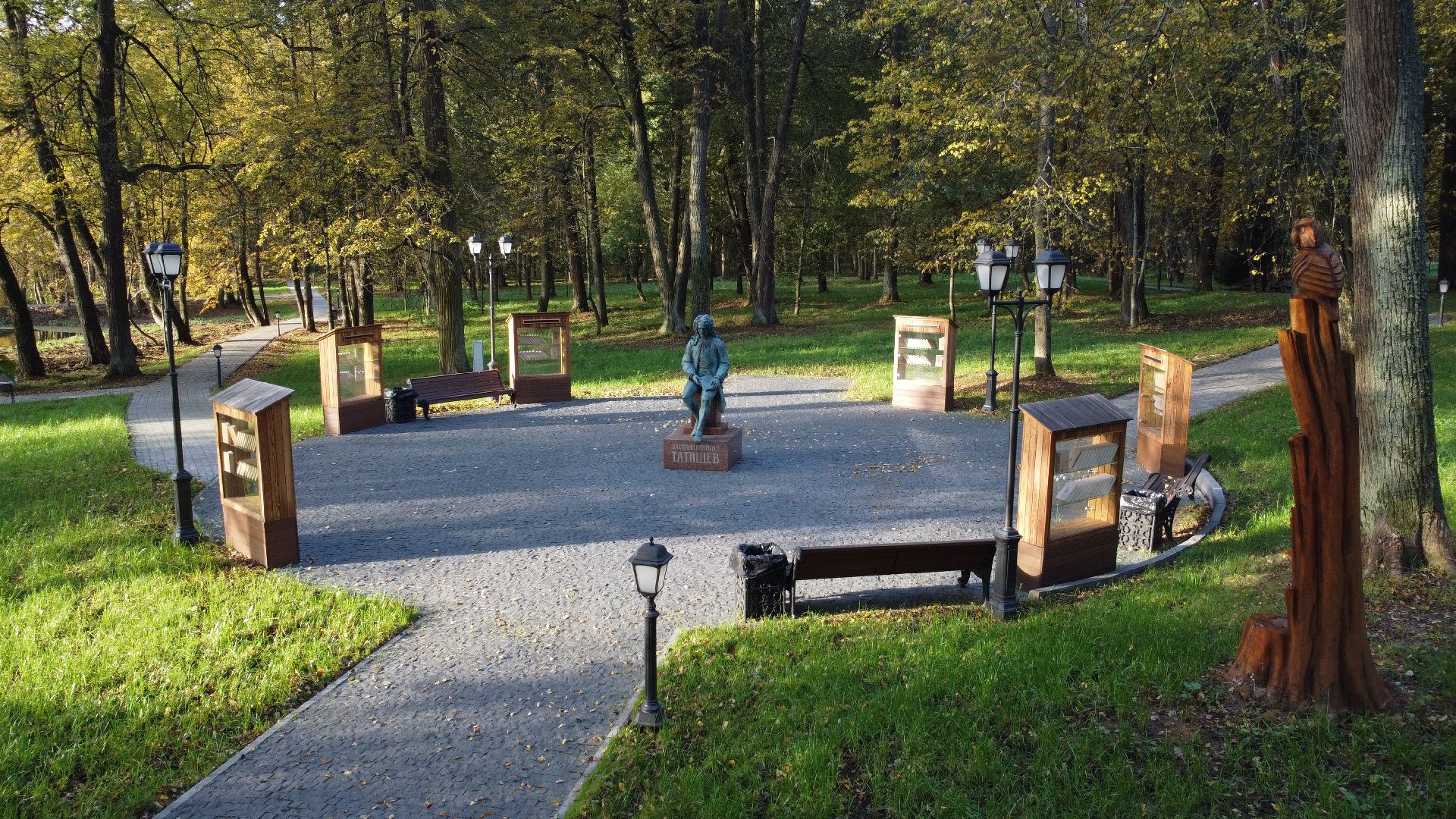 видео с коптера, солнечногорск, культура, реставрация, усадьба,