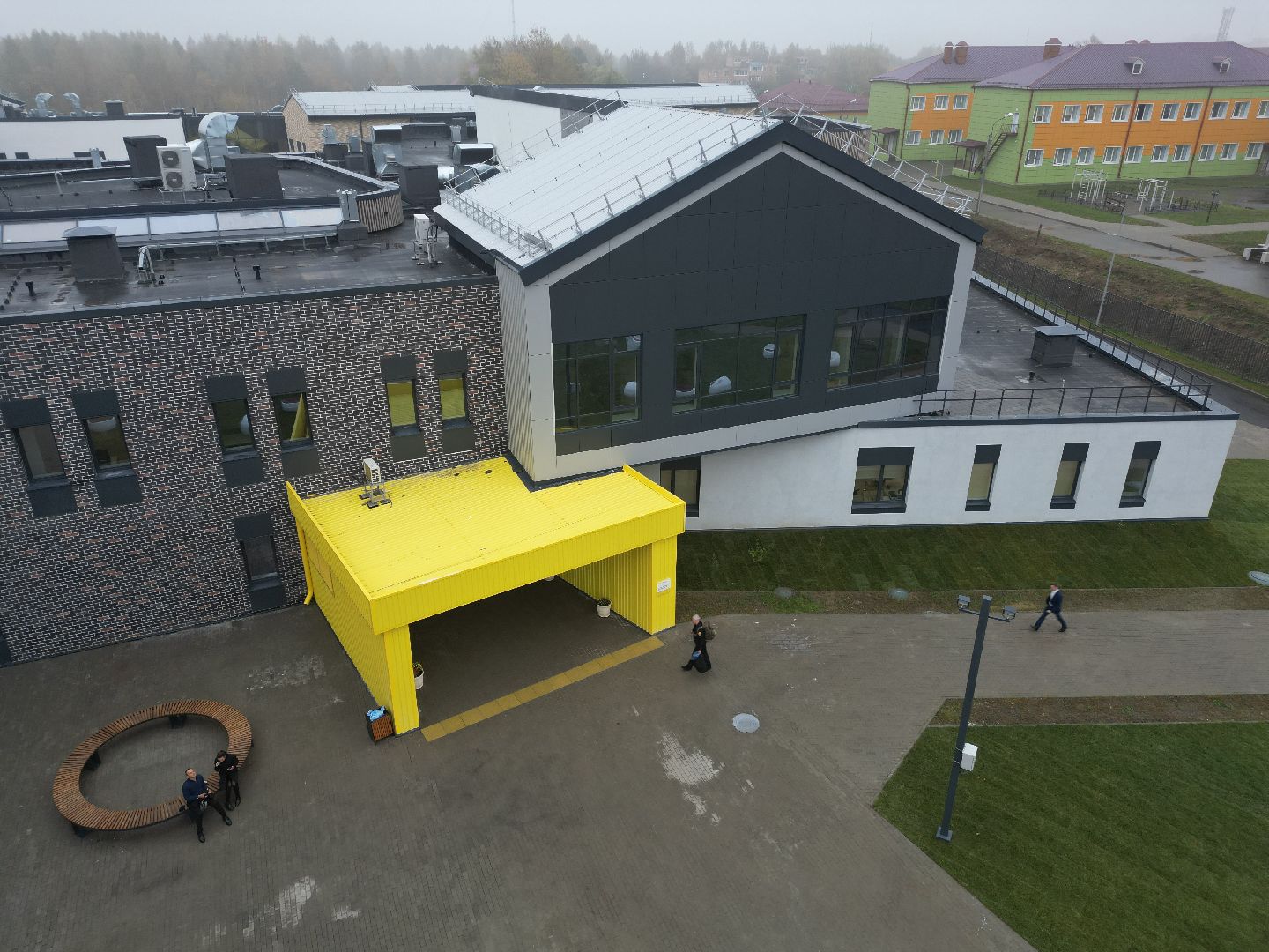 видео с коптера, сергиев посад, медицина, реабилитация, инвалиды,