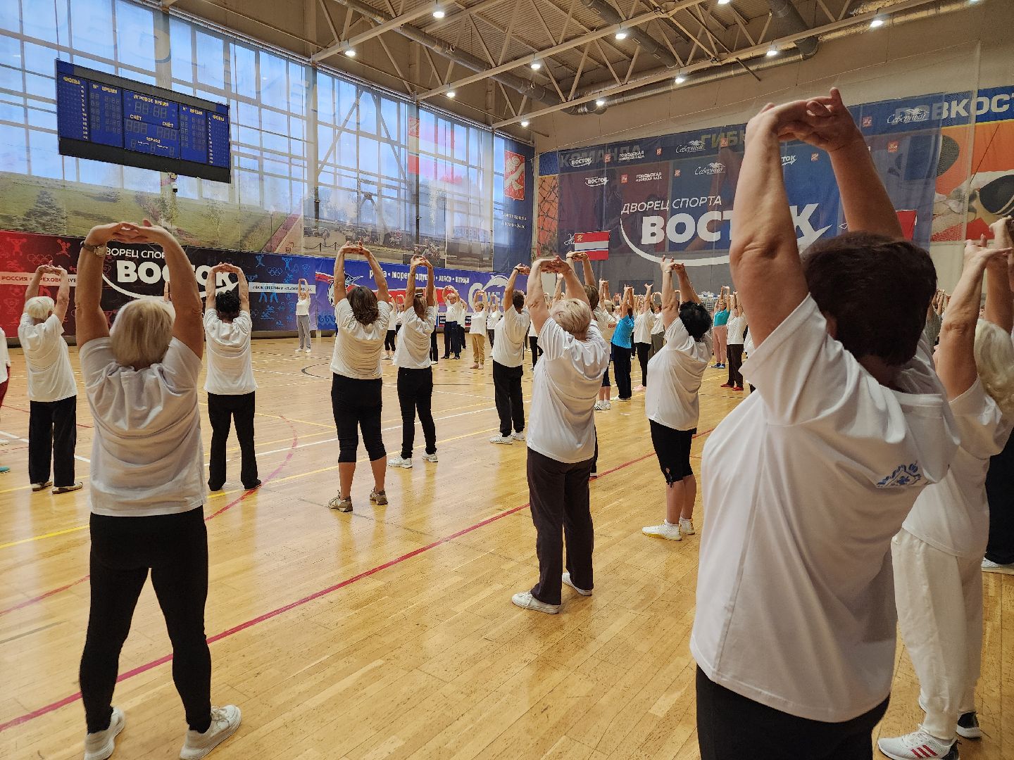 активное долголетие, физическая активность, зарядка долголетов, орехово зуево,