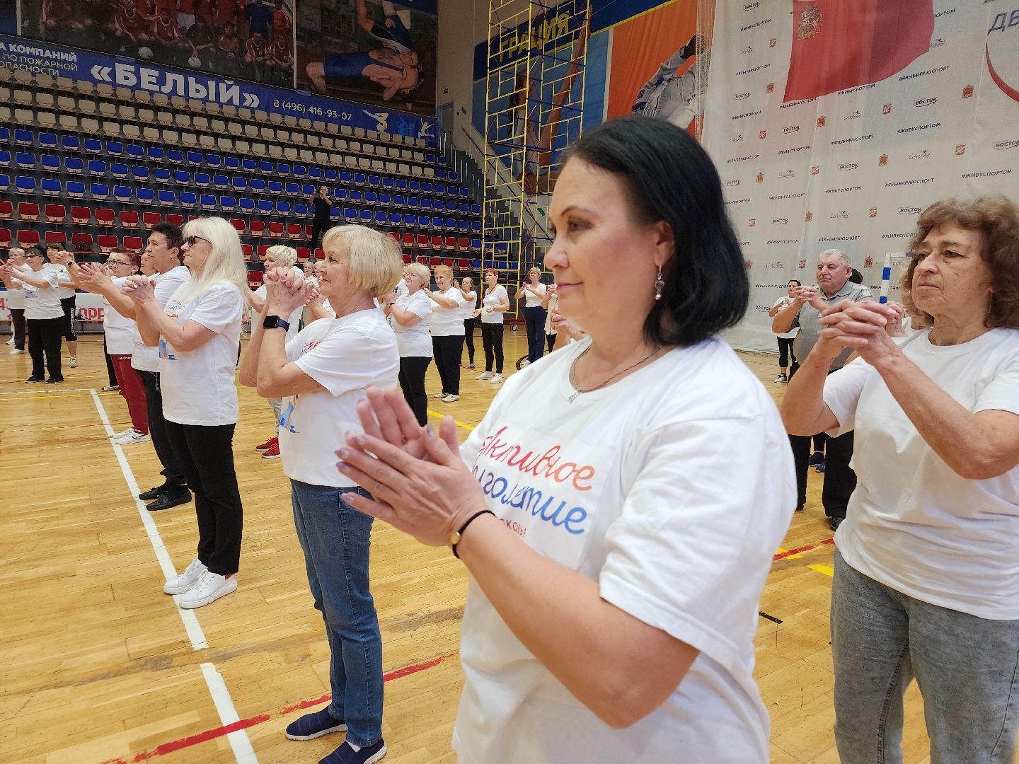 активное долголетие, физическая активность, зарядка долголетов, орехово зуево,