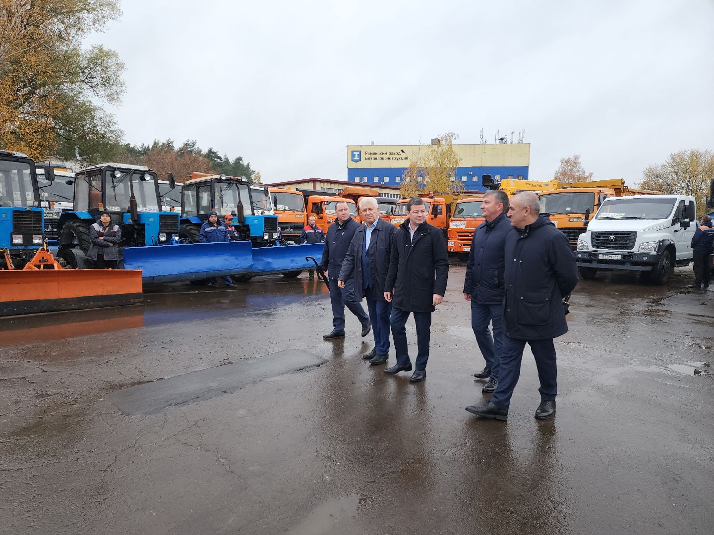 раменское, жкх, смотр дорожной техники,