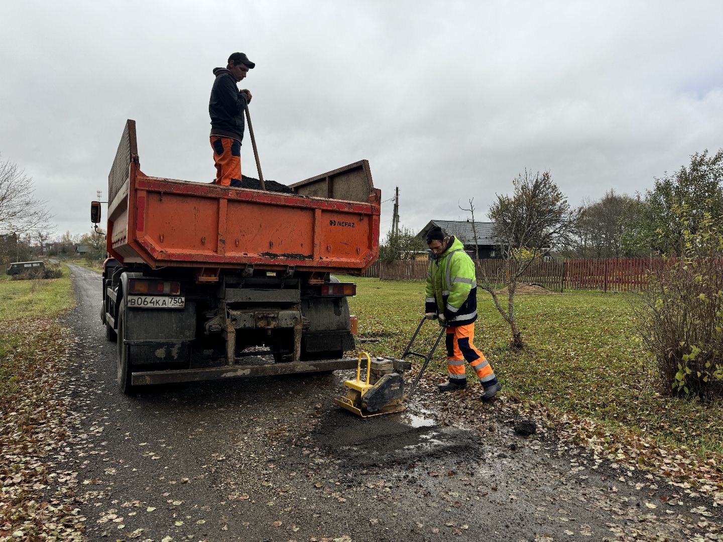 шаховская, ямочный ремонт, ямочный ремонт дорог,выездная администрация,