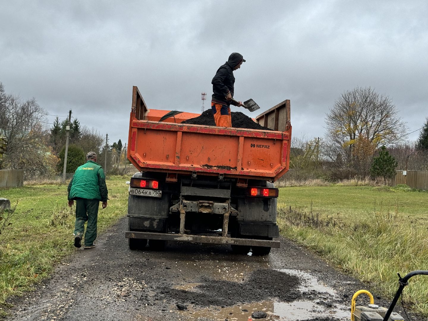 шаховская, ямочный ремонт, ямочный ремонт дорог,выездная администрация,